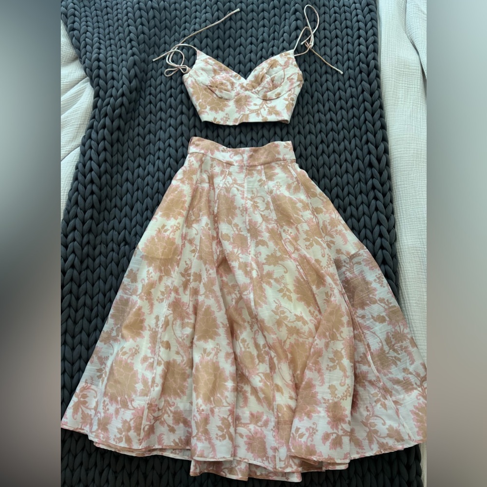 Zimmermann 2 Piece Linen Set - NWOT Size 0